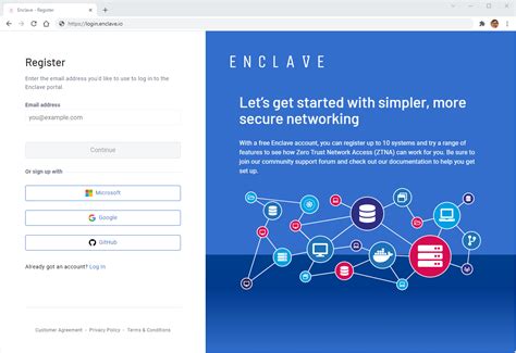 enclave sign in.